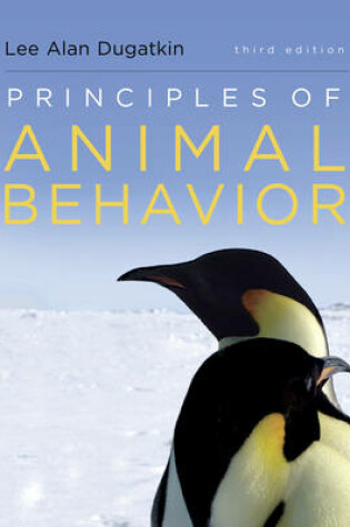 Cover of Principles of Animal Behavior