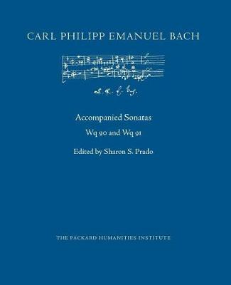 Book cover for Accompanied Sonatas, Wq 90-91