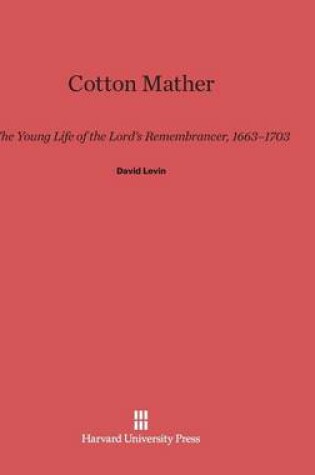 Cover of Cotton Mather