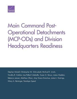 Book cover for Main Command Post-Operational Detachments (MCP-ODs) and Division Headquarters Readiness