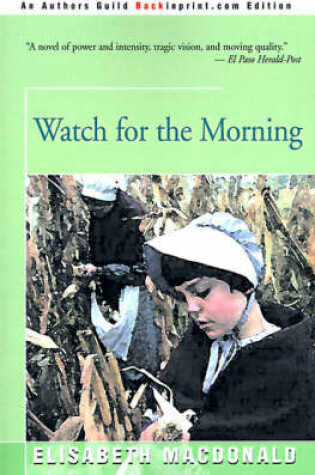 Cover of Watch for the Morning