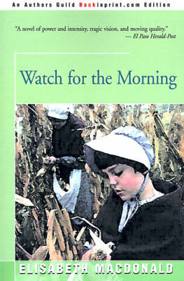 Book cover for Watch for the Morning