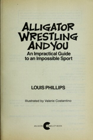 Book cover for How to Wrestle an Alligator