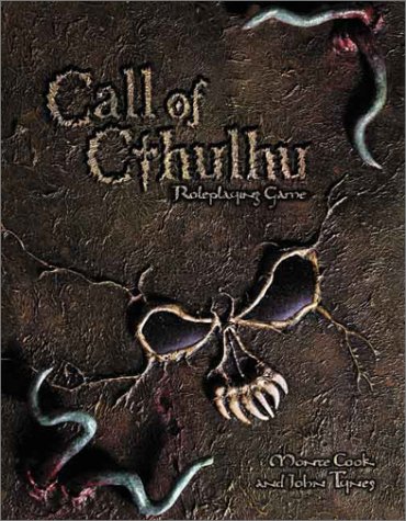 Book cover for Call of Cthulhu Roleplaying Game