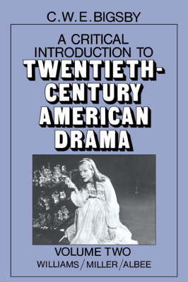 Book cover for A Critical Introduction to Twentieth-Century American Drama: Volume 2, Williams, Miller, Albee