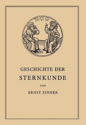 Book cover for Die Geschichte der Sternkunde