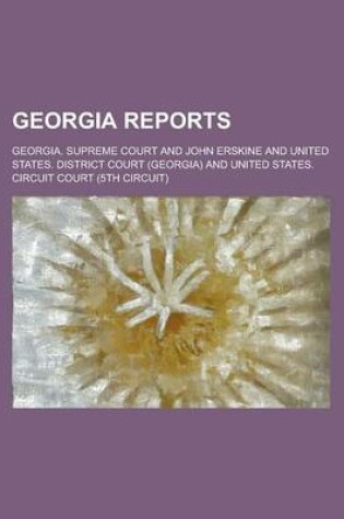 Cover of Georgia Reports Volume 130