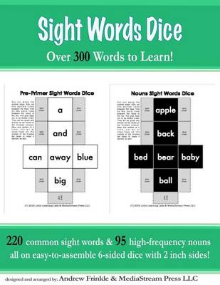 Book cover for Sight Words Dice