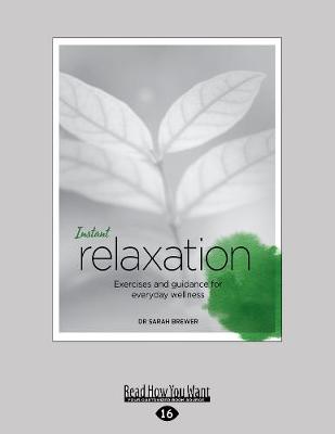 Book cover for Instant Relaxation