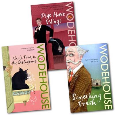 Book cover for A Blandings Novel Collection Pack (pigs Have Wings, Uncle Fred in the Springtime, Something Fresh)