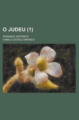 Cover of O Judeu (1); Romance Historico