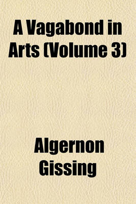 Book cover for A Vagabond in Arts (Volume 3)