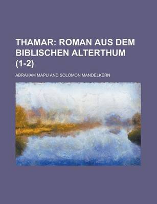 Book cover for Thamar (1-2)