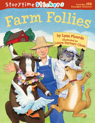 Book cover for Storytime Stickers: Farm Follies