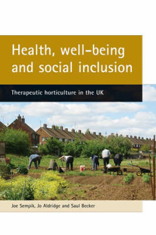 Cover of Health, well-being and social inclusion