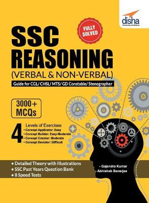 Book cover for Ssc Reasoning (Verbal & Non-Verbal) Guide for Cgl/ Chsl/ Mts/ Gd Constable/ Stenographer