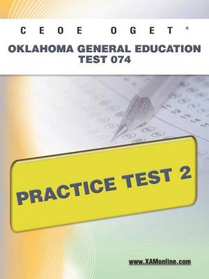 Book cover for Ceoe Oget Oklahoma General Education Test 074 Practice Test 2