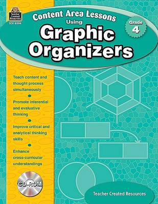 Book cover for Content Area Lessons Using Graphic Organizers, Grade 4