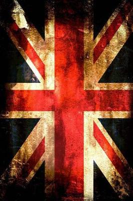 Book cover for Cool Union Jack British UK Flag Journal