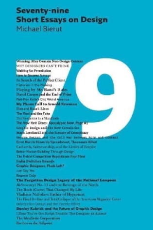 Cover of 79 Short Essays on Design