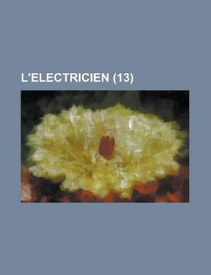 Book cover for L'Electricien (13 )