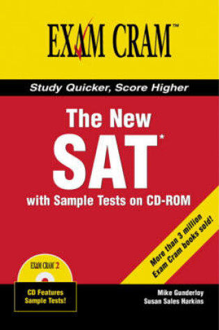 Cover of The New SAT Exam Cram with Sample Tests on CD-ROM