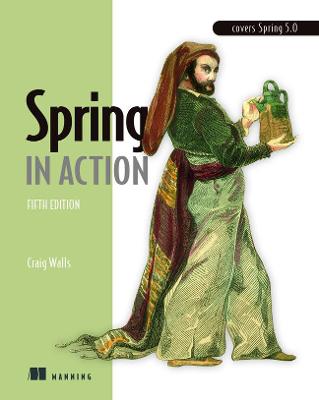 Book cover for Spring in Action, Fifth Edition