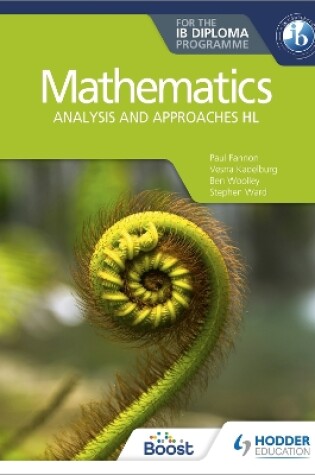 Cover of Mathematics for the IB Diploma: Analysis and approaches HL