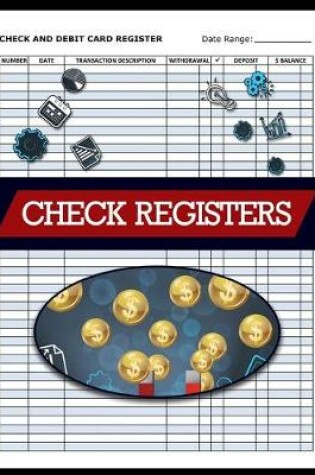 Cover of Check and Debit Card Register, Check Registers