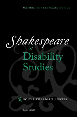 Book cover for Shakespeare and Disability Studies