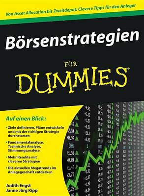 Book cover for Borsenstrategien Fur Dummies