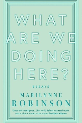 Cover of What are We Doing Here?