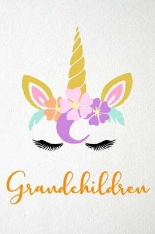 Cover of Grandchildren A5 Lined Notebook 110 Pages