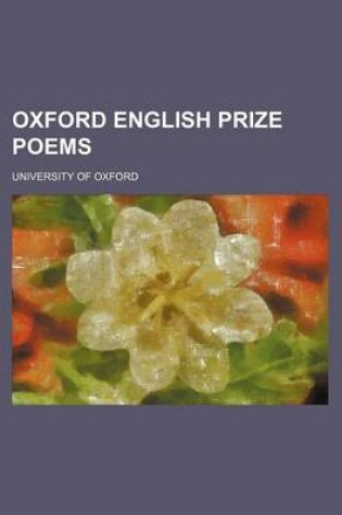 Cover of Oxford English Prize Poems