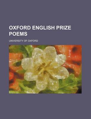 Book cover for Oxford English Prize Poems