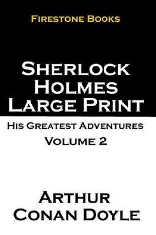 Cover of Sherlock Holmes Large Print