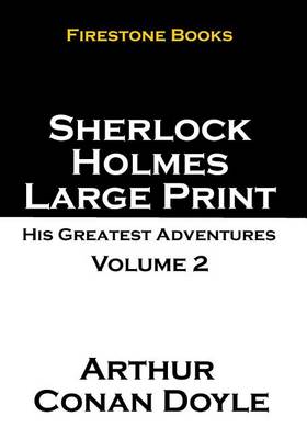 Book cover for Sherlock Holmes Large Print