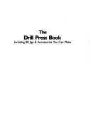 Book cover for Drill Press Book