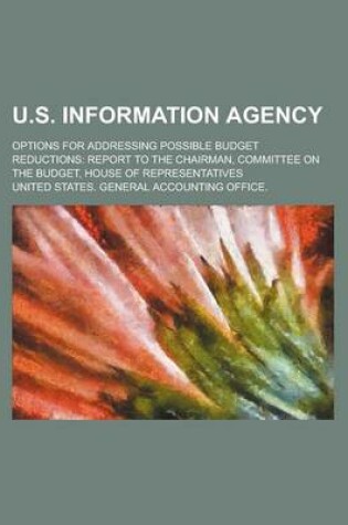 Cover of U.S. Information Agency