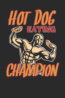 Book cover for Hot dog eating champion