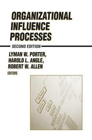 Cover of Organizational Influence Processes
