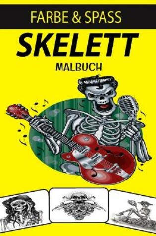 Cover of Skelett Malbuch