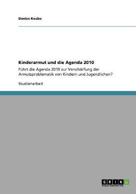 Book cover for Kinderarmut und die Agenda 2010