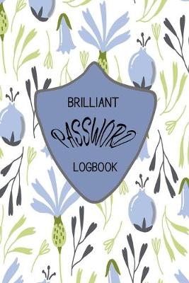 Book cover for Brilliant Password Logbook