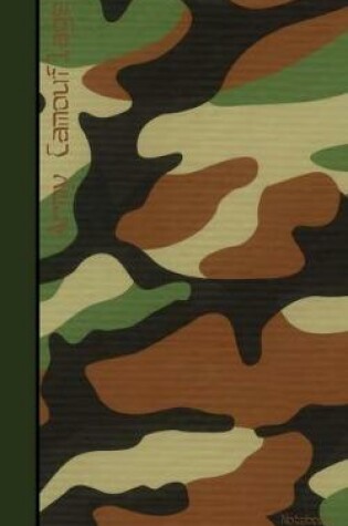 Cover of Army Camouflage Notebook