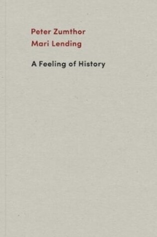 Cover of A Feeling of History