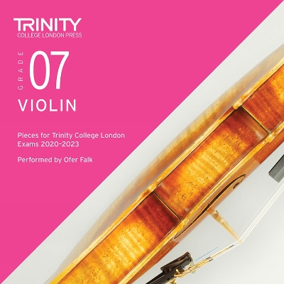 Book cover for Trinity College London Violin Exam Pieces 2020-2023: Grade 7 CD