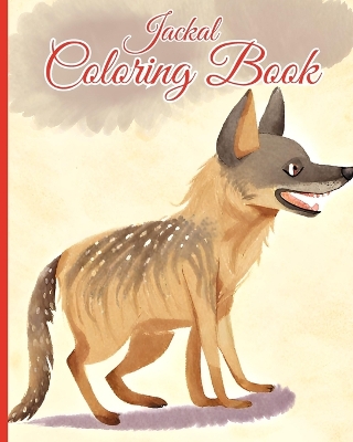 Book cover for Jackal Coloring Book