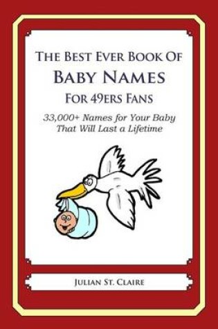 Cover of The Best Ever Book of Baby Names for 49ers Fans