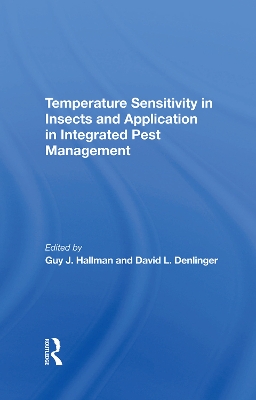 Book cover for Temperature Sensitivity In Insects And Application In Integrated Pest Management